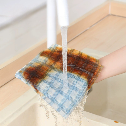 Paño De Cocina En Rollo, No Suelta Pelusa, No Absorbe Aceite, Paño Especial Para Cocina, Uso En Seco Y Húmedo, Paño Multiuso (L)