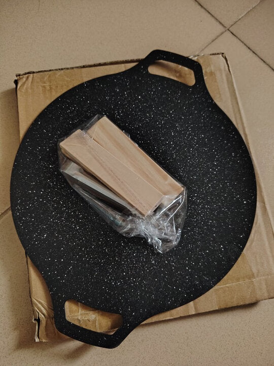 🇪🇸 Sartén antiadherente multiusos de 6 capas, se puede utilizar para placas de inducción