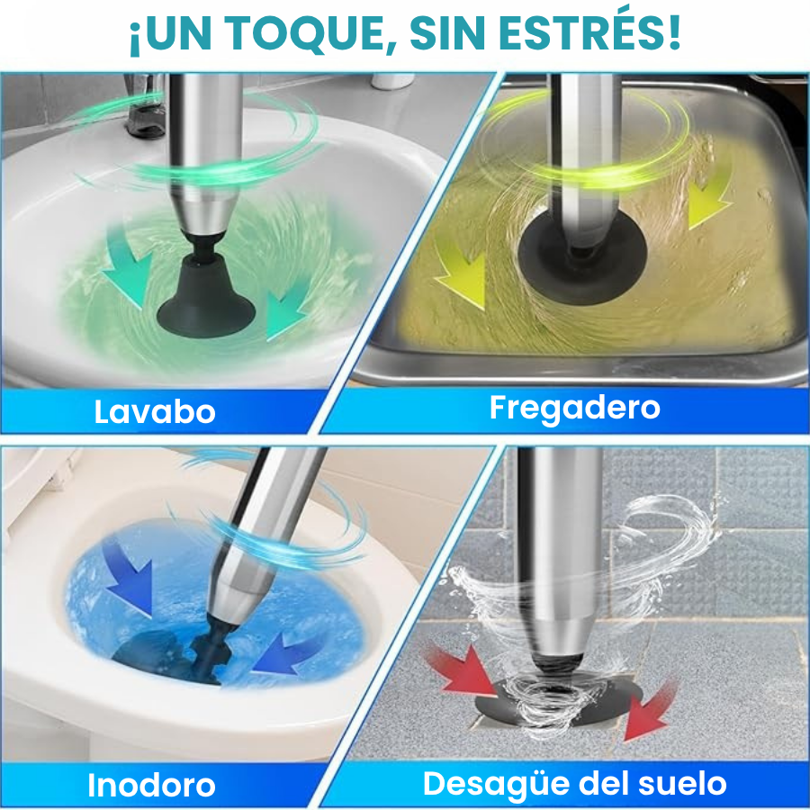 Desatascador De Desagües De Alta Presión Ultra Burst (LTT)