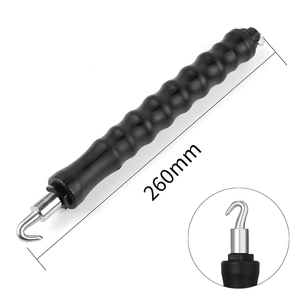 Gancho de atar acero automático – Ahorra esfuerzo, unión segura