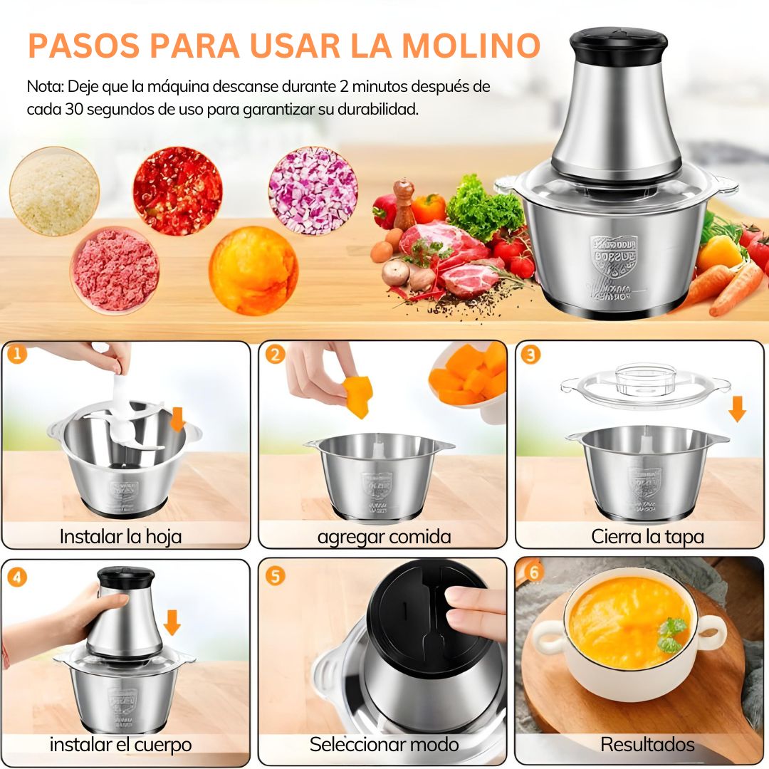 Electric Chopper™ Para Procesadores De Alimentos