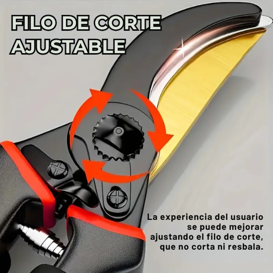 Tijeras de podar profesionales premium de titanio de 8" (GPPS-1003)