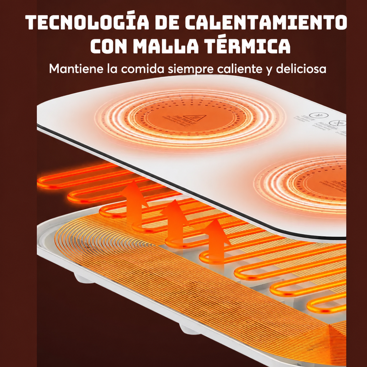 Riscaldatore per alimenti, scongelatore per alimenti, essiccatore per alimenti