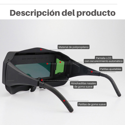 Gafas de protección ocular para soldadura de nueva generación 2024 | FREESHIP 💥