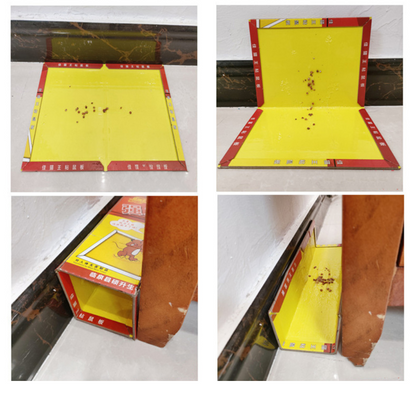 Trampa adhesiva para ratas: Nueva versión con pegamento superresistente, atrapa ratas muy rápidamente.