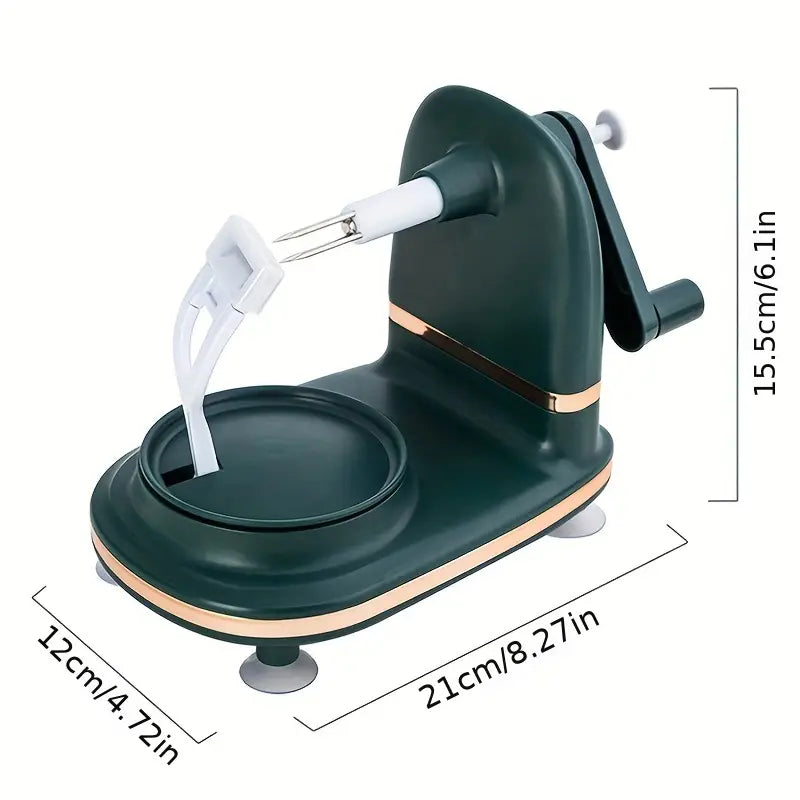 🇪🇸 Pelador de frutas giratorio: Pela de manera uniforme y fina