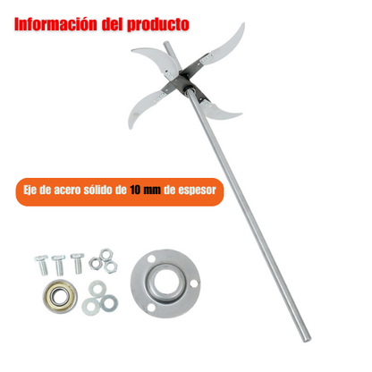 [🎁 Accesorios de instalación gratuitos] Triturador de hierba y verduras para aves y ganado