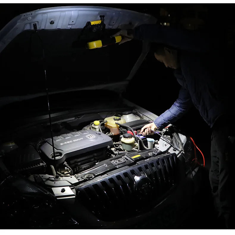 (SÚPER OFERTA) Triángulo De Advertencia Para Automóvil Con Luz LED Integrada (GOC)