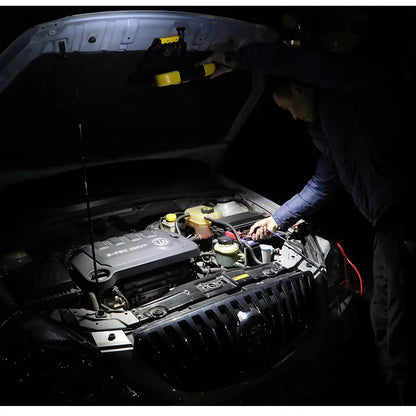 (SÚPER OFERTA) Triángulo De Advertencia Para Automóvil Con Luz LED Integrada (GOC)