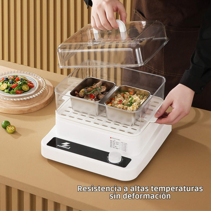 Mini bandeja de acero inoxidable estilo japonés