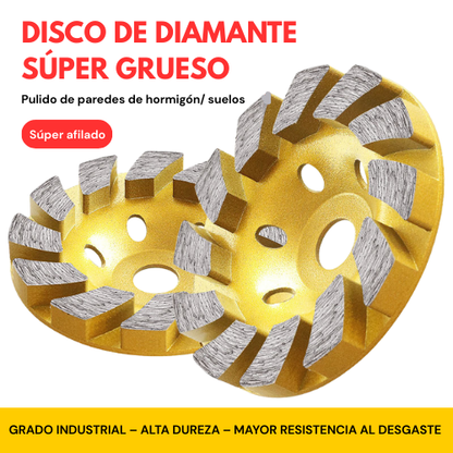 Disco de Diamante para pulir hormigón piedra cemento