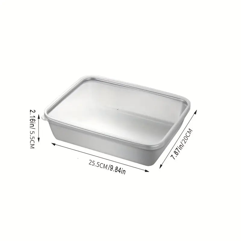 Juego de 3 cajas de acero inoxidable para alimentos (Copy)