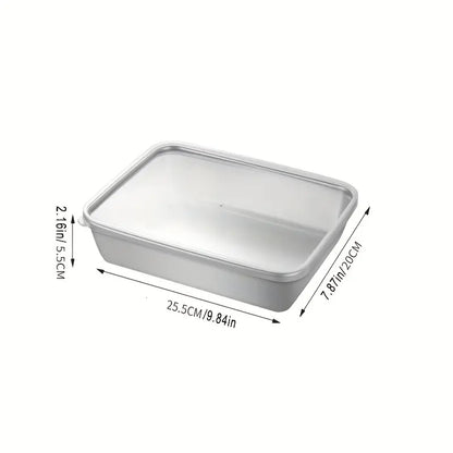 Juego de 3 cajas de acero inoxidable para alimentos (Copy)