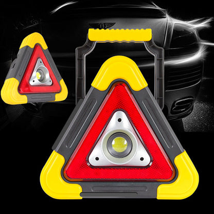 (SÚPER OFERTA) Triángulo De Advertencia Para Automóvil Con Luz LED Integrada (GOC)