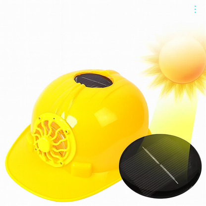 Casco de Seguridad con Aire Acondicionado Solar