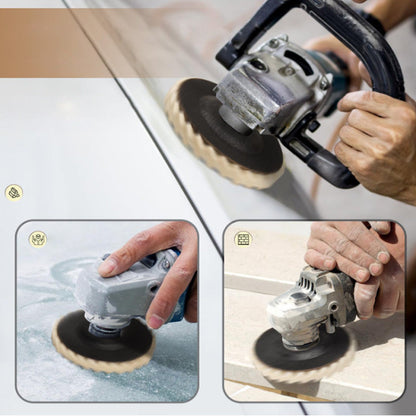 Disco multiuso para pulido y lijado – devuelve el brillo y restaura superficies de hierro, acero, acero inoxidable, madera y vidrio