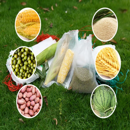 70% DE DESCUENTO | Bolsas de Malla Transpirables y Reutilizables para Proteger Frutas y Verduras – Protección contra Insectos, Moscas de la Fruta y Pájaros