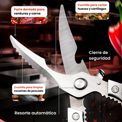 🇪🇸 Tijeras de acero premium importado de la República Federal de Alemania