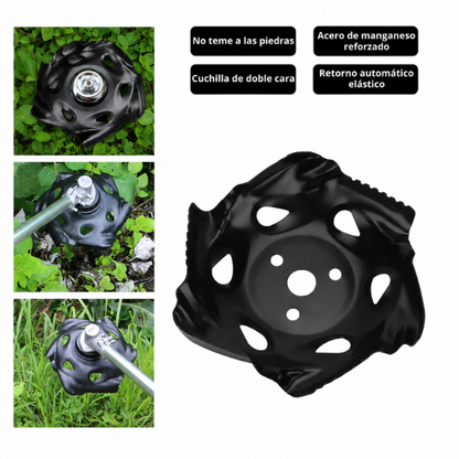 70% DE DESCUENTO | Cuchilla multifuncional de aleación para desbrozadora manual (Accesorios incluidos)