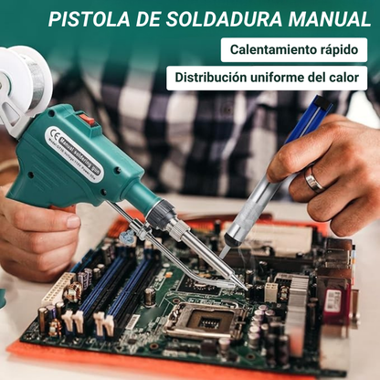 Pistola de soldadura térmica multifuncional de 80W portátil
