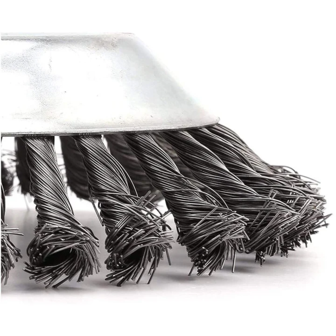 Hoja de Corte de Césped de Alambre de Acero Súper Resistente 360° (Incluye Kit de Adaptadores) (Landing Goc)