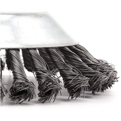 Hoja de Corte de Césped de Alambre de Acero Súper Resistente 360° (Incluye Kit de Adaptadores) (Landing Goc)