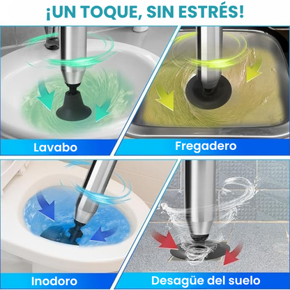Desatascador De Desagües De Alta Presión Ultra Burst (LTT)