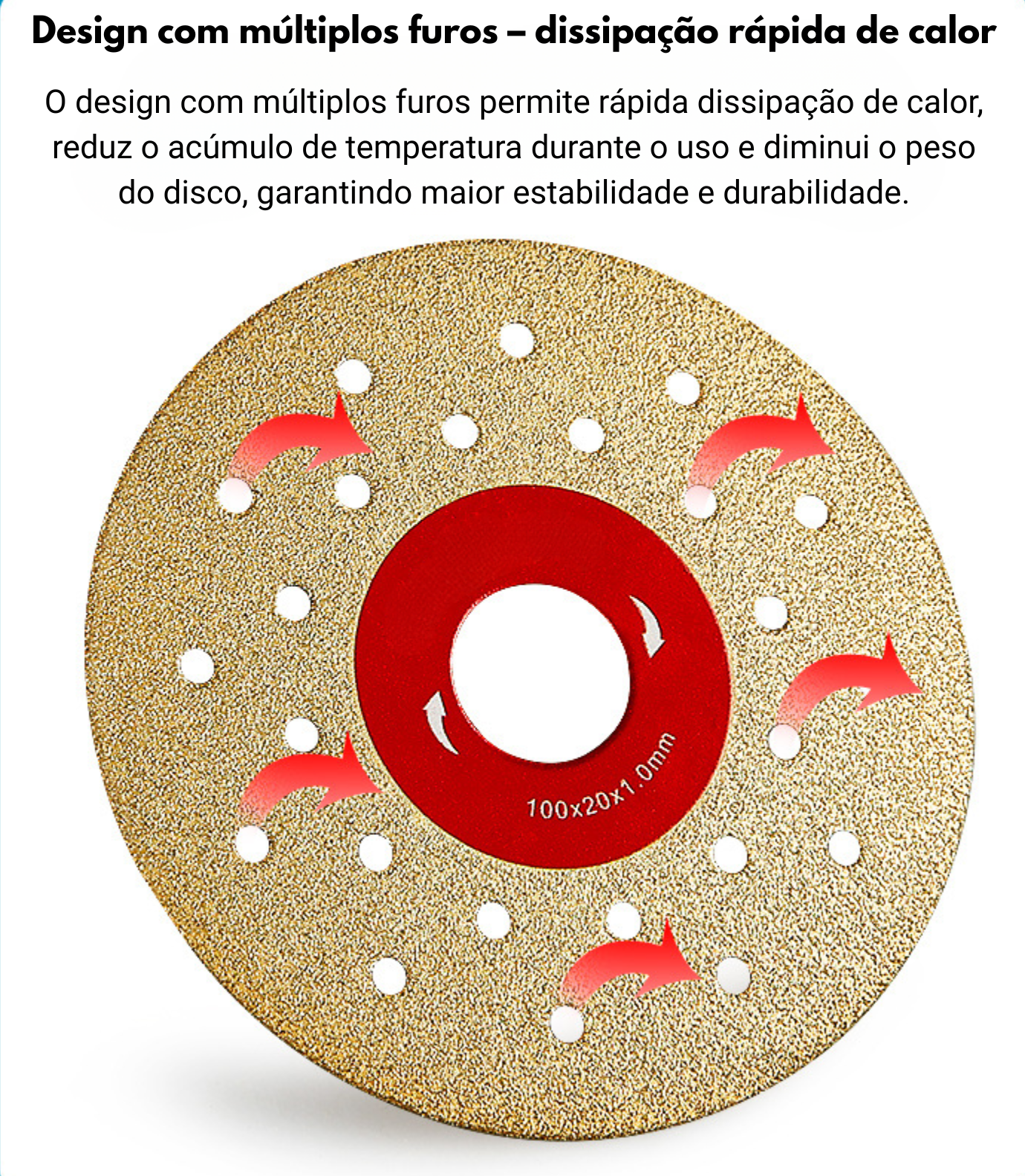 🔥 DISCO DE CORTE E DESBASTE DIAMANTADO MULTIFUNÇÃO PREMIUM (goc)