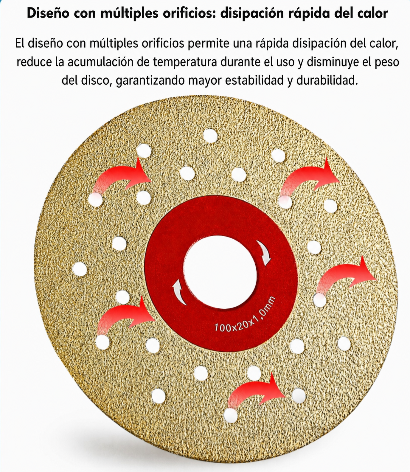 🔥 DISCO DIAMANTADO PREMIUM MULTIFUNCIÓN PARA CORTE Y DESBASTE