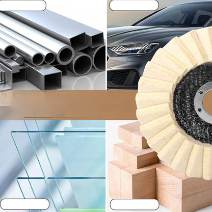 Disco multiuso para pulido y lijado – devuelve el brillo y restaura superficies de hierro, acero, acero inoxidable, madera y vidrio