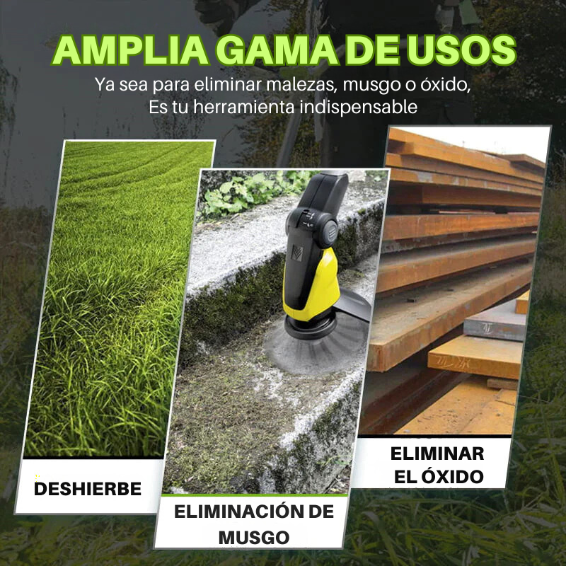 (30% De Descuento) El cabezal del cortacésped tiene 6 ramas tejidas con alambre de acero resistente
