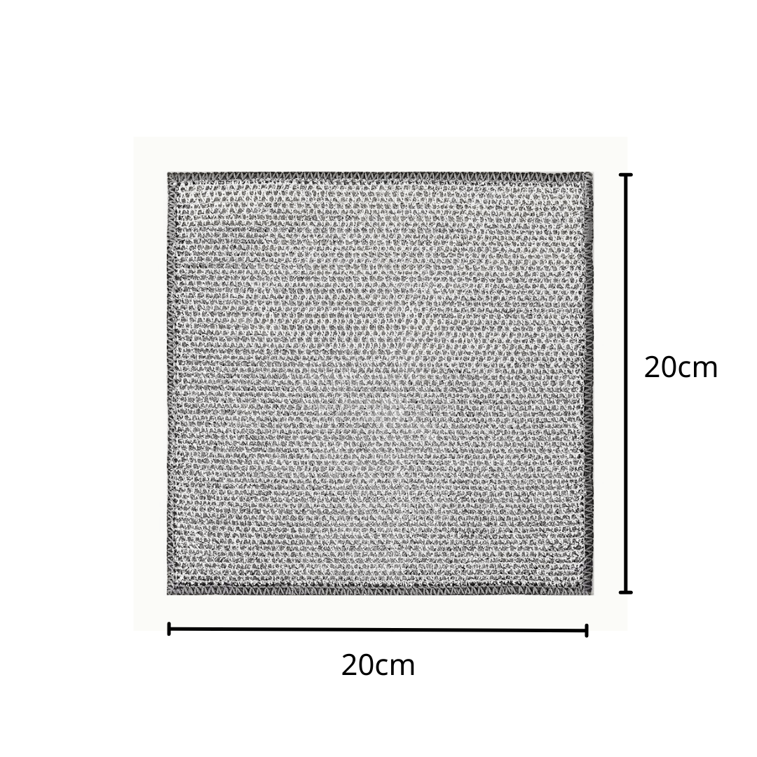 Estropajo Metálico Suave Antigrasa Sin Rayas