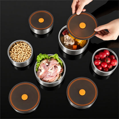 FIAMBRERA PREMIUM DE ACERO INOXIDABLE 304 CON TAPA HERMÉTICA | CAPACIDAD 900 ML