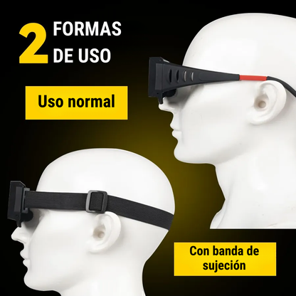 🇪🇸 Gafas de soldadura inteligentes con oscurecimiento automático 0,01 ms
