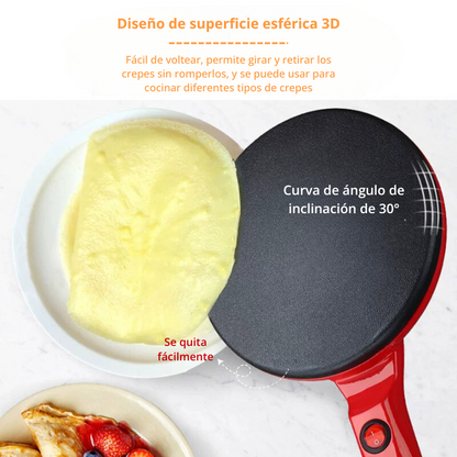 Sartén multifuncional para sumergir masa para hacer pancakes con una potencia de 600w