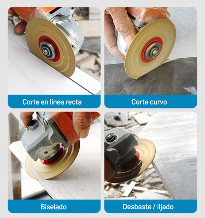 🔥 DISCO DIAMANTADO MULTIFUNCIÓN PREMIUM PARA CORTE Y DESBASTE