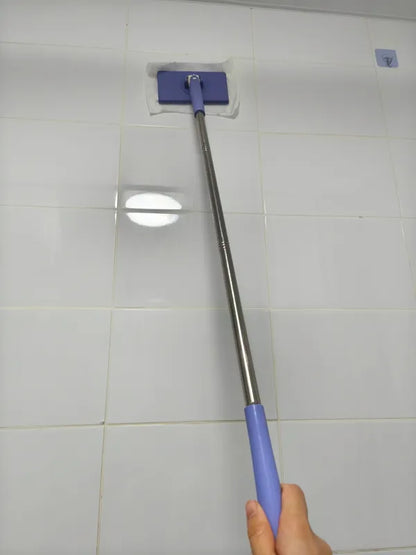 🇪🇸 Mopa con pinza para agarrar el paño en acero inoxidable alemán 304