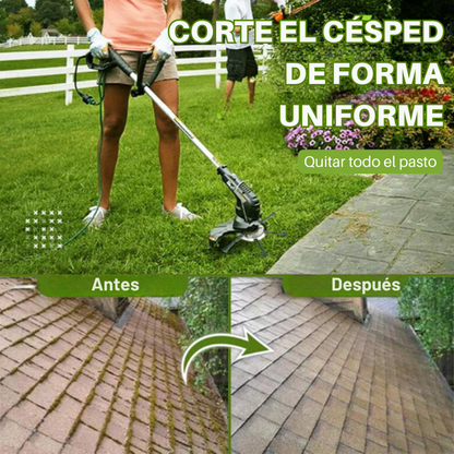 (30% De Descuento) El cabezal del cortacésped tiene 6 ramas tejidas con alambre de acero resistente