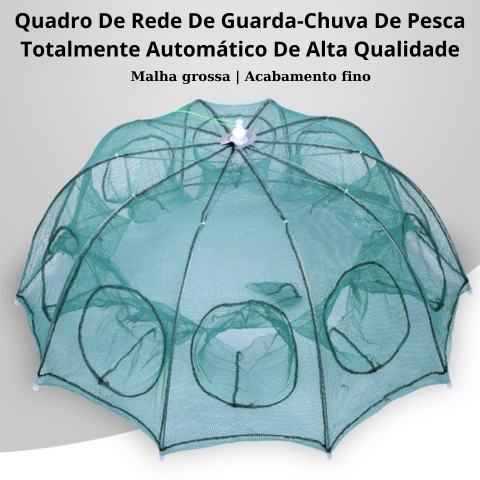 Apanhar Peixes Sem Esforço - A Melhor Gaiola De Rede De Pesca! (L)