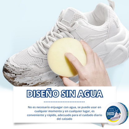 Cera para zapatos que elimina las manchas sin necesidad de agua - herramienta para el cuidado diario del calzado