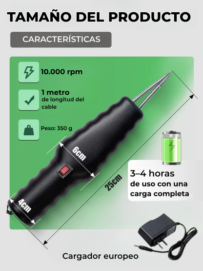 Máquina desplumadora eléctrica para pollos, patos y codornices