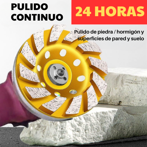 Disco de Diamante para pulir hormigón piedra cemento
