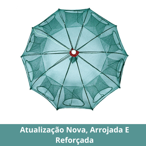 Apanhar Peixes Sem Esforço - A Melhor Gaiola De Rede De Pesca! (L)