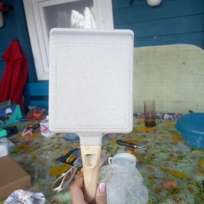 🇪🇸 Sartén cuadrada de piedra multifuncional antiadherente, apta para cocinas de inducción IH