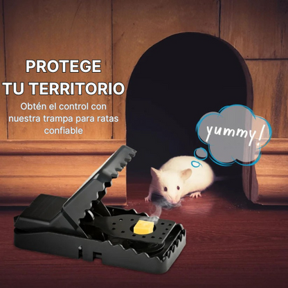 Trampa para ratones - Trampa resistente - Dura hasta 10 años