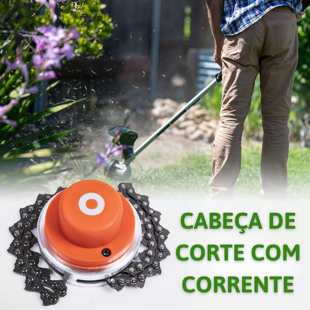 70% DE DESCUENTO | Cabezal De Corte De Acero Con Cadena – Corte Limpio, Durabilidad Y Seguridad Total