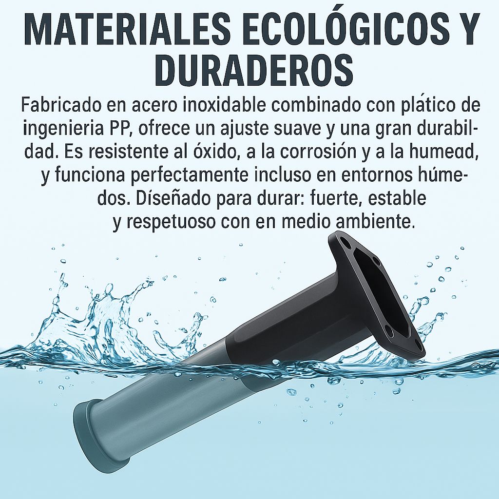 Patas Ajustables de Alta Resistencia (21-38cm) – Gira y nivela en segundos