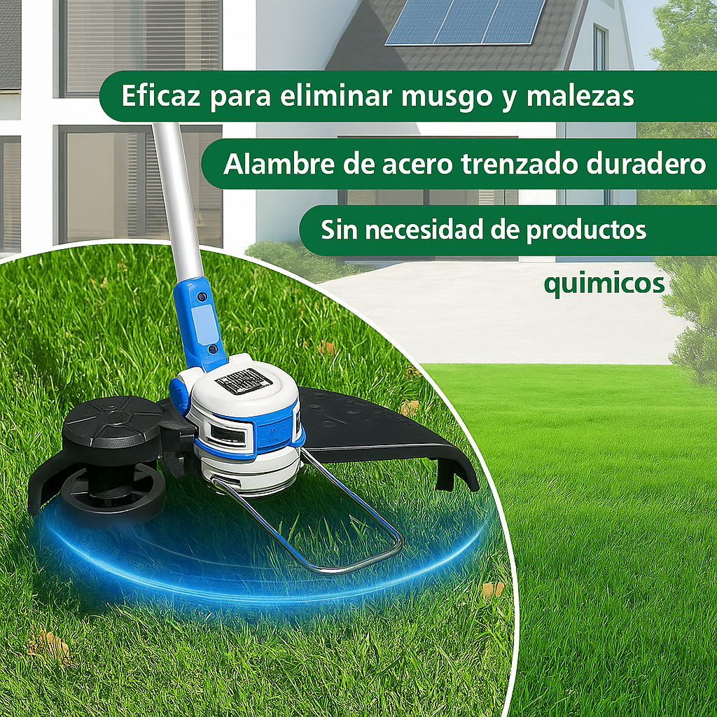 Cabezal de Cortacésped con 6 Brazos de Alambre de Acero Resistente