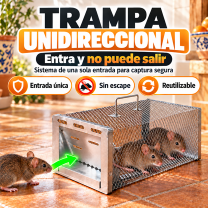 BestSeller™ - Jaula Trampa Humanitaria para Ratas, Ratones y Ardillas Vivas