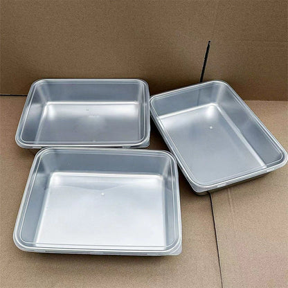 🇪🇸 Recipiente para alimentos de acero inoxidable AISI 304 – 2000 ml